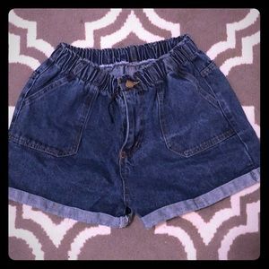 Denim Jean-Shorts